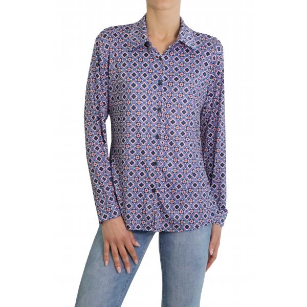 Camicia fantasia in viscosa  "Fanny"